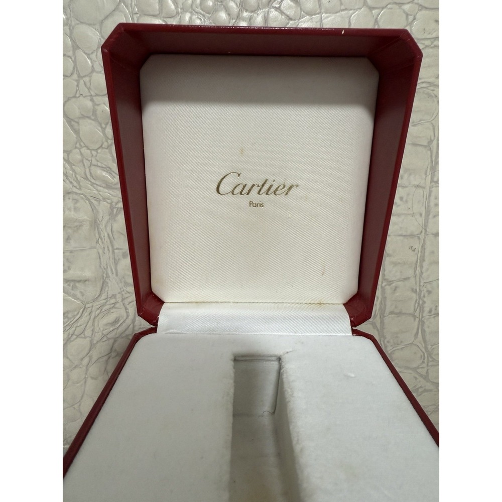 Cartier Santos de Cartier Vintage Red Watch Box Case CO 520 Paris - Picture 6 of 6